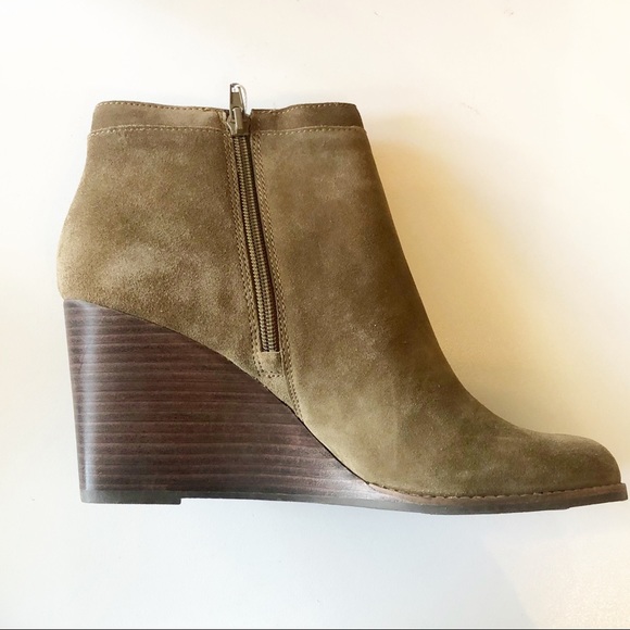 Lucky Brand Yimina Wedge Ankle Boots Size 11 - Picture 6 of 6